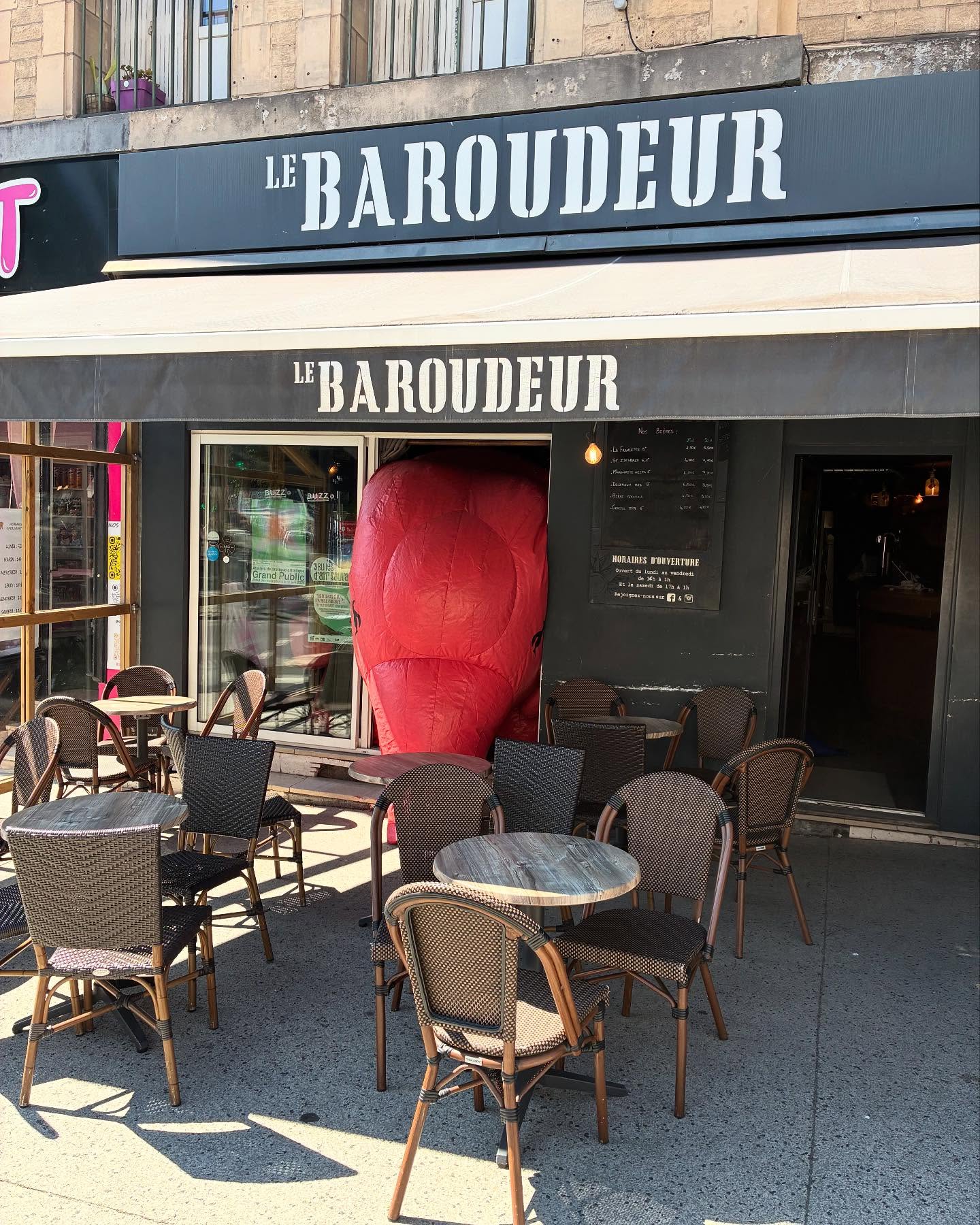 Dîner du samedi soir – Restaurant "Le Baroudeur"