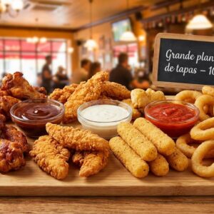 Grande planche de tapas – Restaurant « Le Baroudeur »